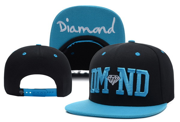 Diamond Black Snapback Hat XDF 0617